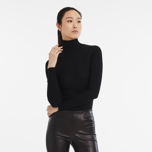 Sweater - Ready to Wear Wool - Black