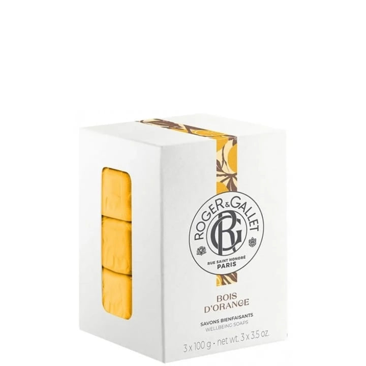 Bois D'Orange Coffret Savons Bienfaisants 3 x