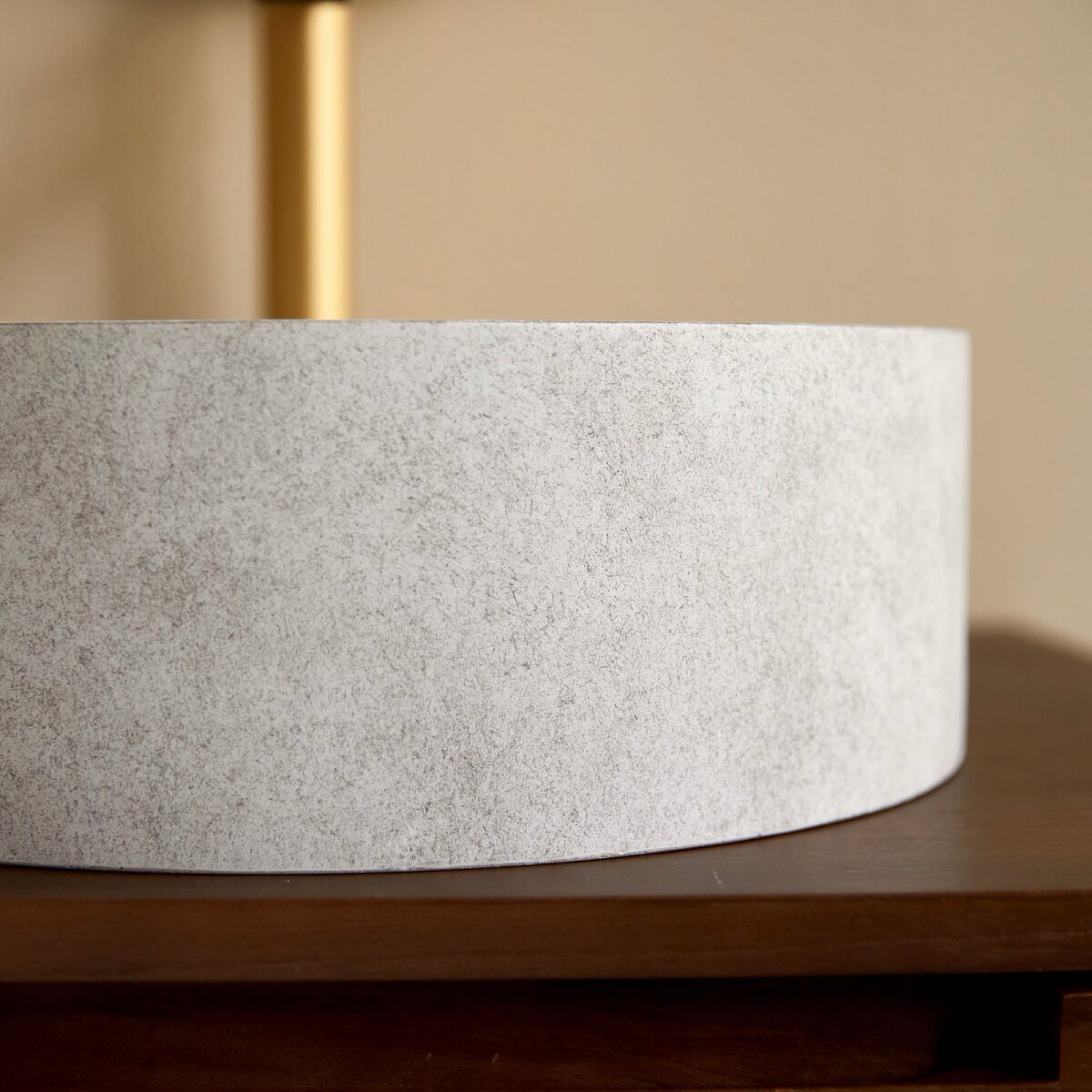 Vasque Ronde Béton Grey - Gina - Gris