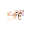 Chaussures Babies Charles Ix Alice À Boucle - Cuir Rose Pâle - Fille