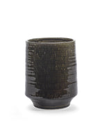 Glazed Shades - Pot De Fleurs 02 - M - Grès - Vert Foncé