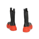 Bottes - Bottega Veneta Leather Tire  - Black