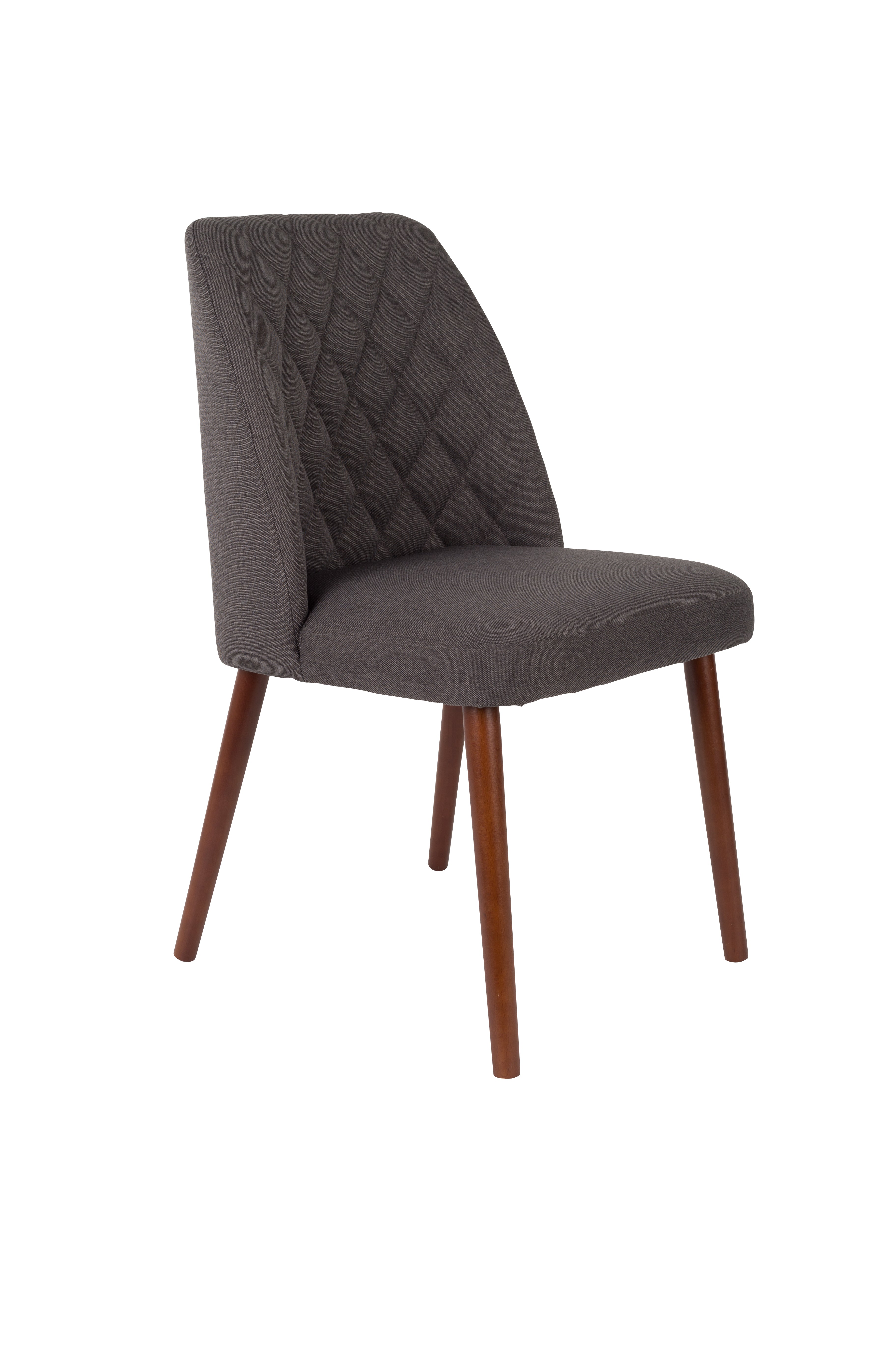 Conway - Dining Chair - Fabric - Dark Gray