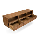 Andy - mueble de televisión - Marrón