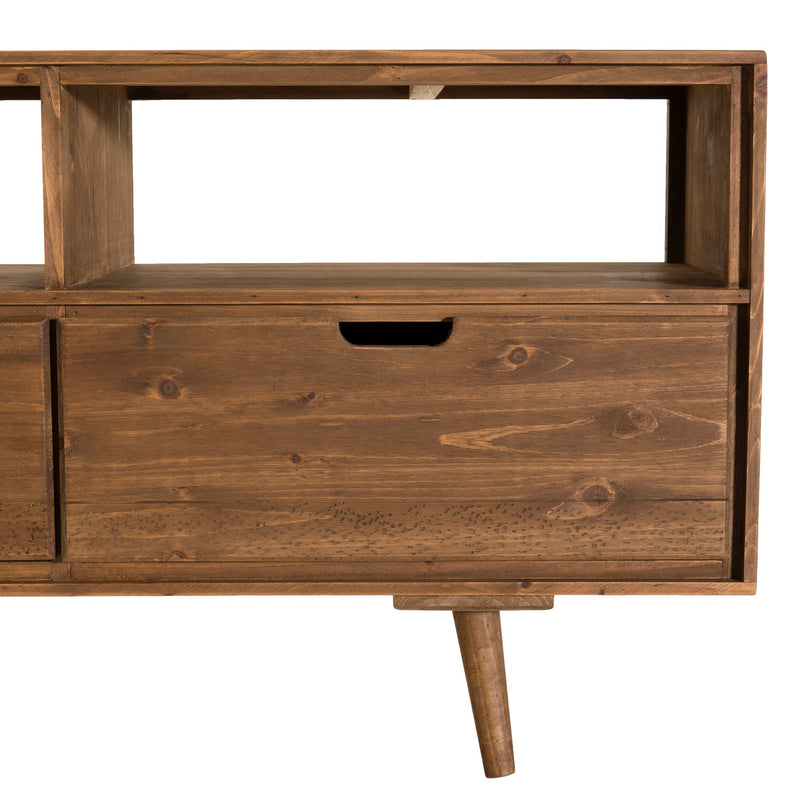 Andy - mueble de televisión - Marrón