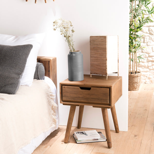 Andy - Bedside Table - Brown
