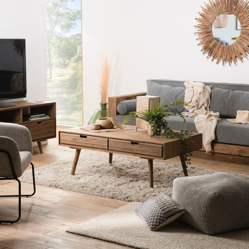 Mesa de Centro - Andy - Marrón