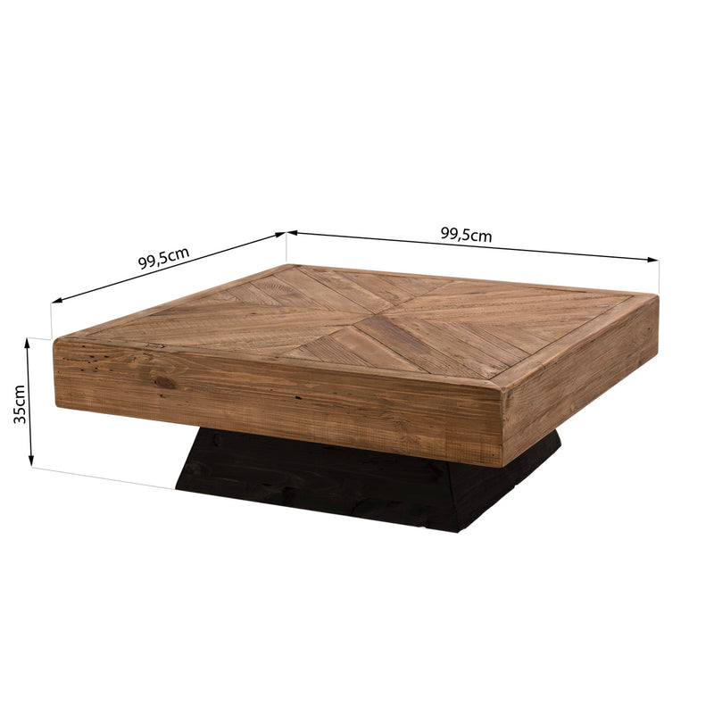 Mesa de Centro - Sandy - Marrón