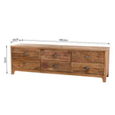 TV cabinet - Sandy - Brown