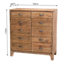 Cómoda - Sandy - Marrón