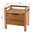 Mesita de noche - Sandy - Marrón