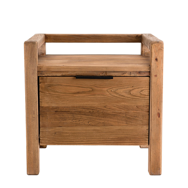 Mesita de noche - Sandy - Marrón