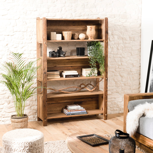 Sandy - Shelving Unit - Brown