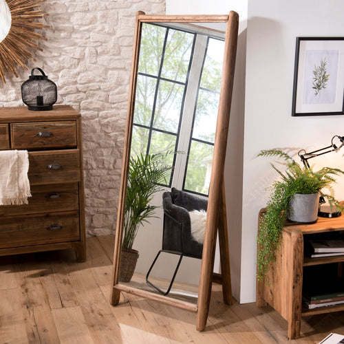 Espejo - Sandy - Marrón