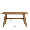 Mesa de Comedor - Sandy - Marrón