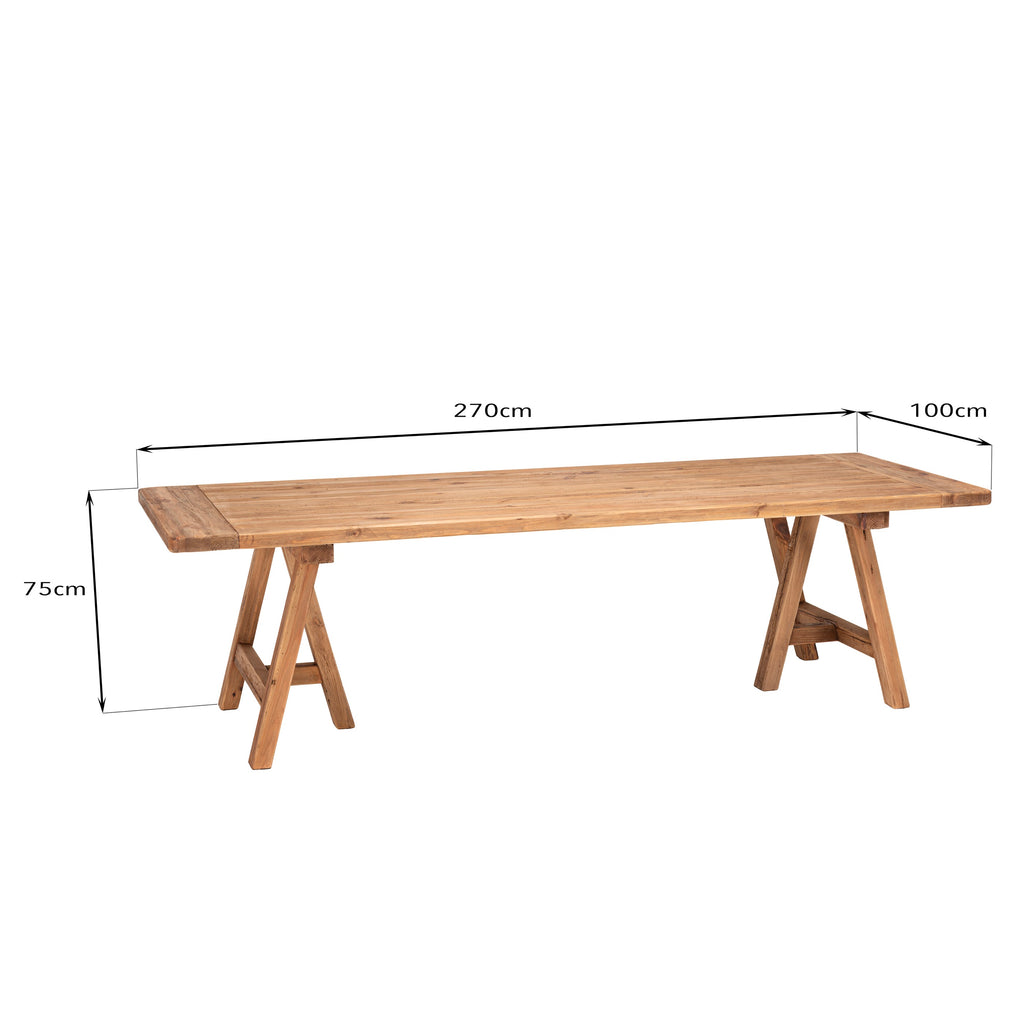 Sandy - Dining Table - Brown