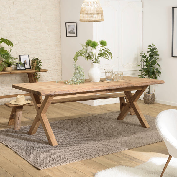 Sandy - Dining Table - Brown