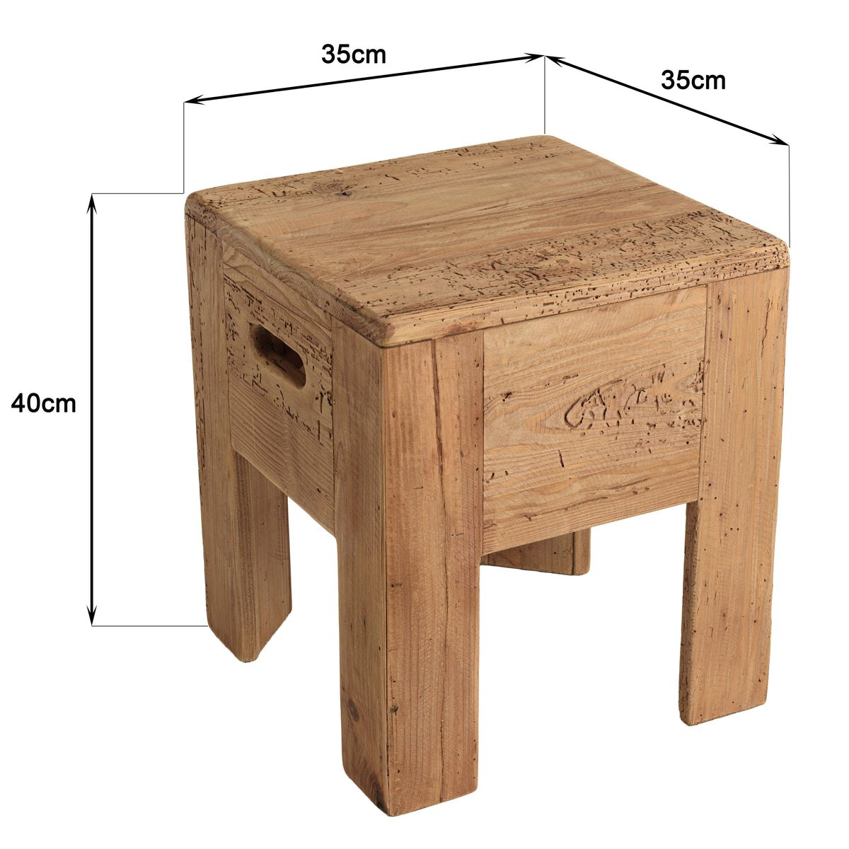 Sandy - Tabouret - Marron