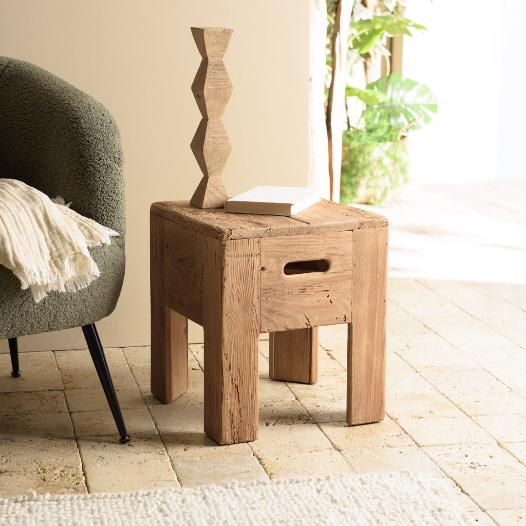 Sandy - Tabouret - Marron