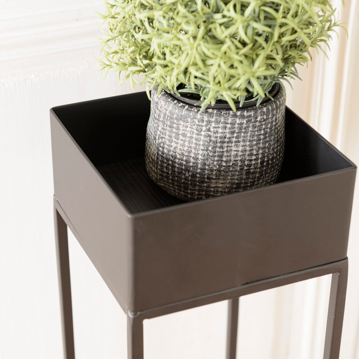 Daly - Tavolino da divano e tavolino d'appoggio - Nero