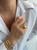 Bague Tribola - Doré, Argent Ou Bicolore