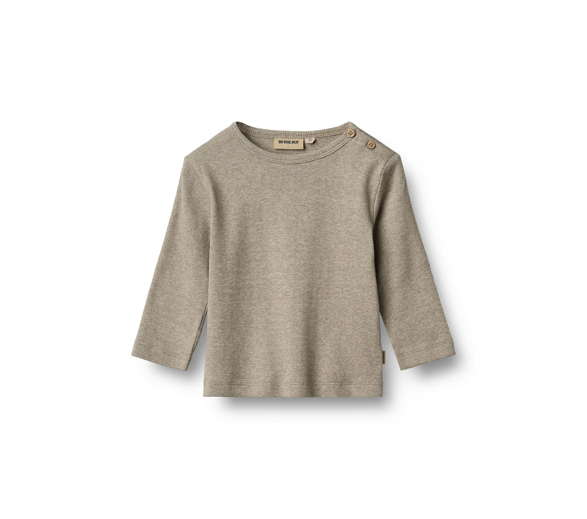 T-Shirt Manches Longues Milo - Gravel Melange