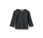 T-shirt a maniche lunghe Milo - Blu navy