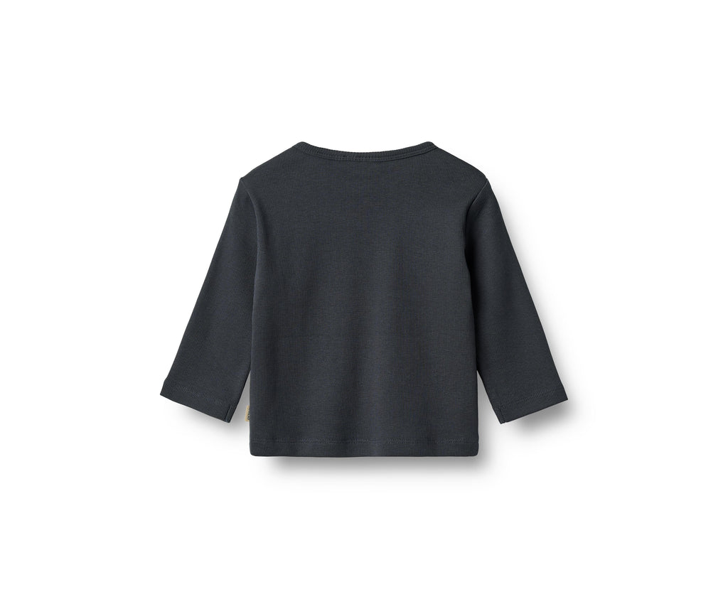T-shirt a maniche lunghe Milo - Blu navy