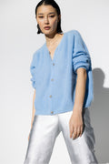 Le Cardigan Angelo Bleu Clair