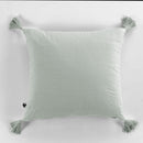 Coussin Déhoussable - Double Gaze De Coton Unie - Gaïa - Eucalyptus