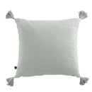 Coussin Déhoussable - Double Gaze De Coton Unie - Gaïa - Eucalyptus