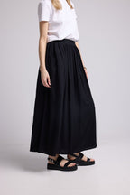 Falda Larga - Negro