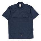 Dickies Men'S Cotton Long Sleeve Overshirt Navy Blue Dk0A4Xk7Dnx1 - Dark Navy