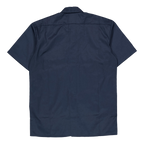 Dickies Men'S Cotton Long Sleeve Overshirt Navy Blue Dk0A4Xk7Dnx1 - Dark Navy