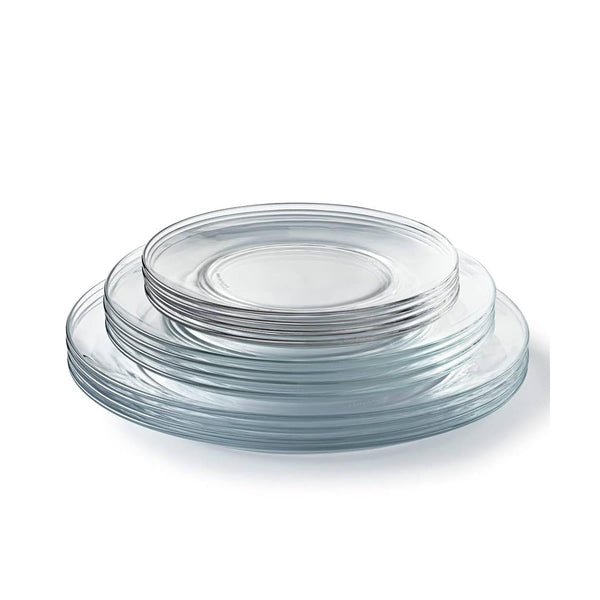 Pack De 12 Assiettes Lys - Transparent