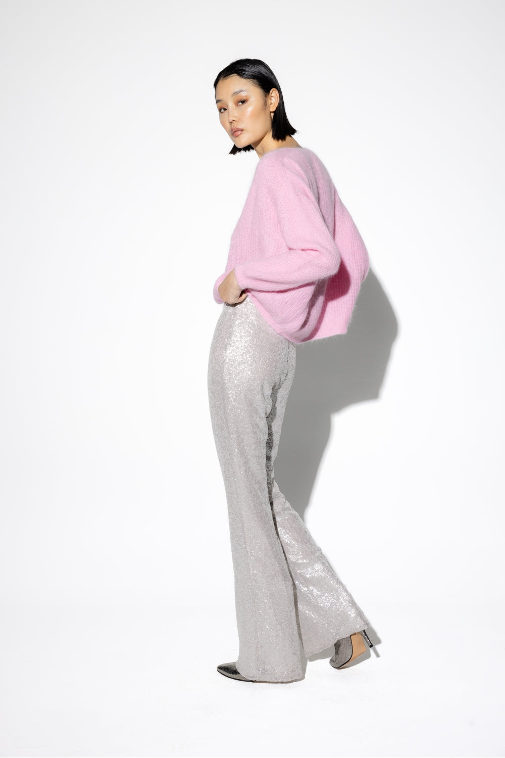 Le Cardigan Angelo Rose