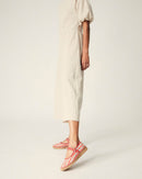 Espadrilles Peonia Cuadros Rojos