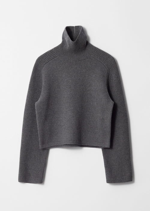 Es Holm Turtleneck Jumper - Gray - Women