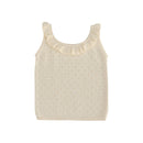 Débardeur Chloé Tricot Vanille - Enfant