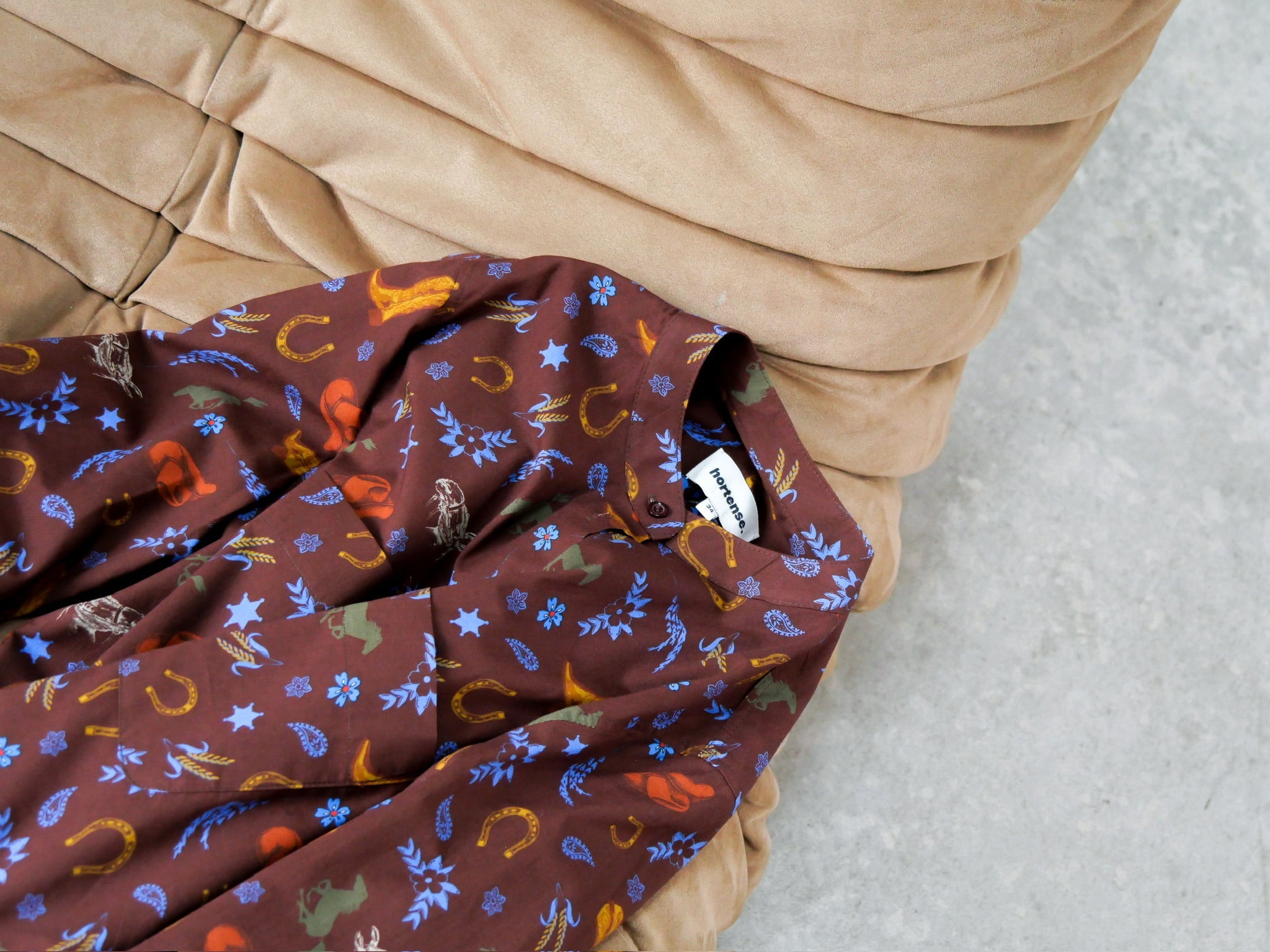 Maria Cowboy Brown Shirt