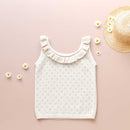 Débardeur Chloé Tricot Vanille - Enfant