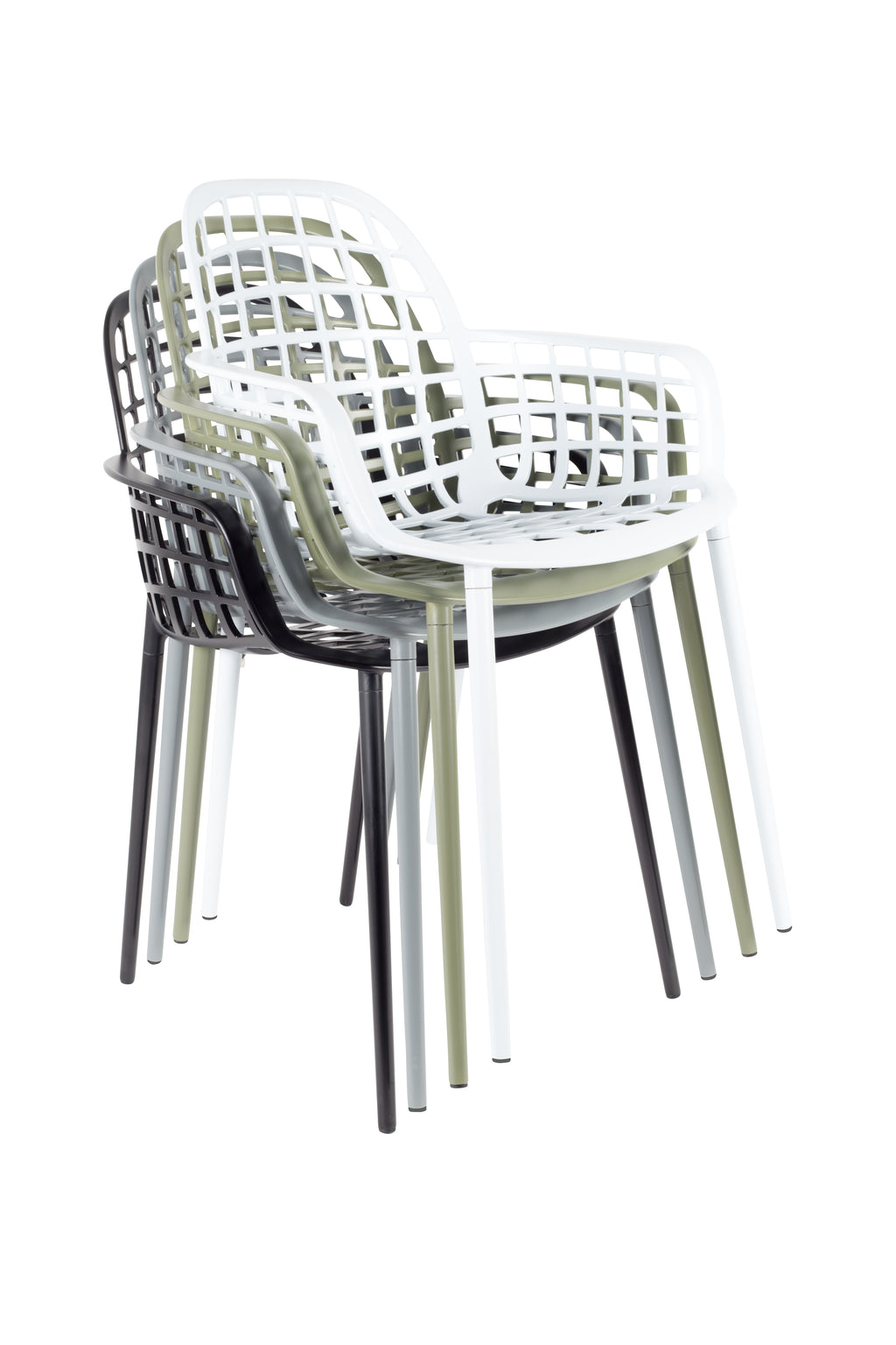 Albert Kuip - Fauteuil D'Extérieur - Aluminium - Gris Clair