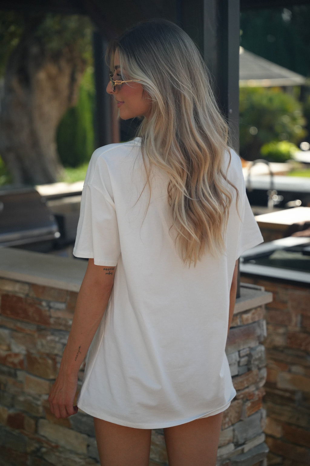 T-Shirt Imprimé Alva - Blanc