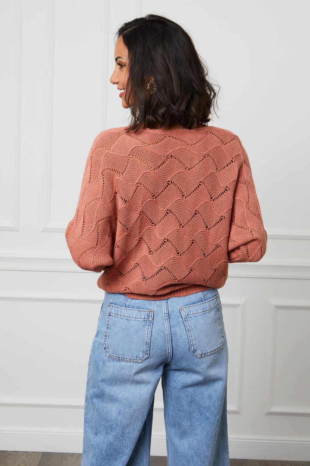 Salmon Sweater