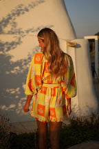 Colette Amarillo - Conjunto Estampado