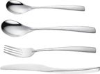 24 Piece Cutlery Set - Stainless Steel - Satin Finish Stainless Steel
