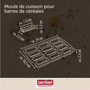 Zenker - Moule En Silicone Pour 12 Barres De Muesli Zenker Sweet Sensation - Beige