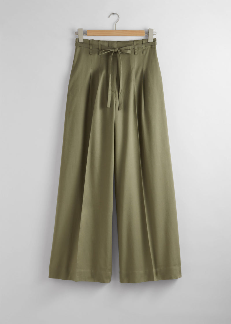 Trousers La Mitch Trouser - Khaki - Women