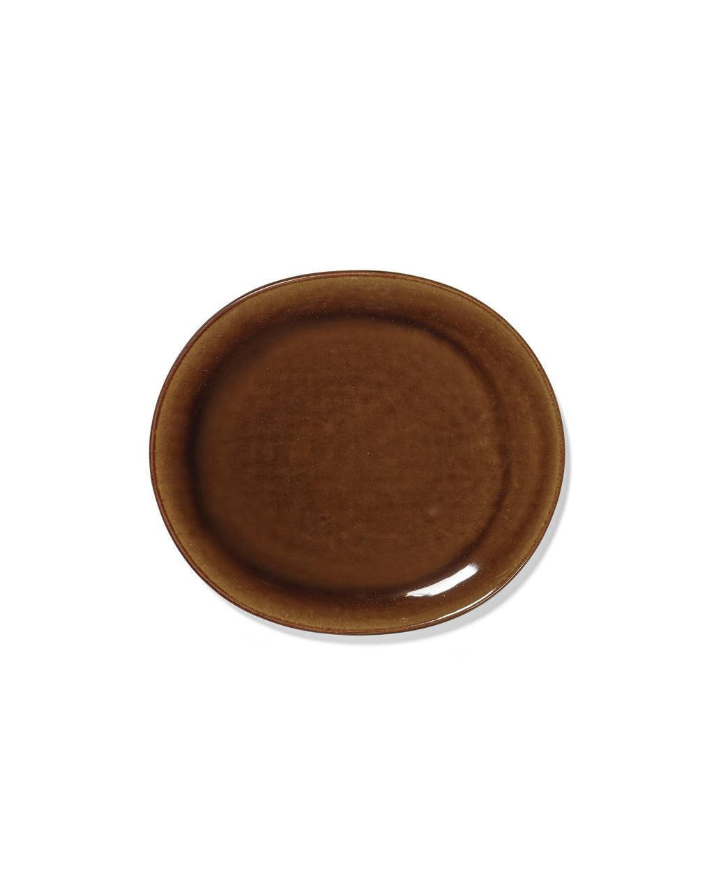Out Of Lines - Lot De 2 Assiettes - L - Grès - Ocre