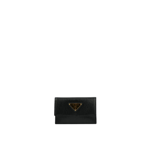Prada - Leather Card Holder - Black